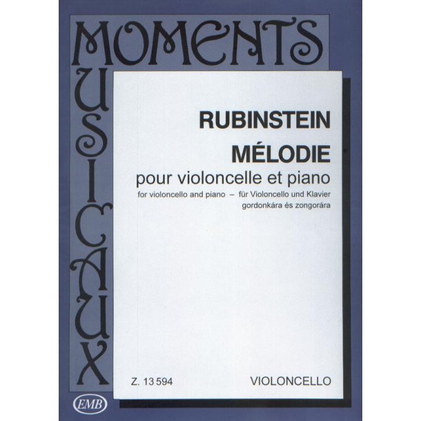 Melodie op. 3, No. 1