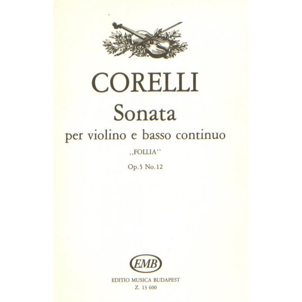 Sonata per violino e basso continuo op. 5, No. 12