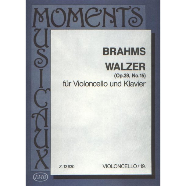 Walzer op. 39, No.15