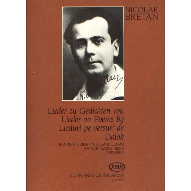 Dalok H. Heine, N. Lenau es R. M. Rilke verseire