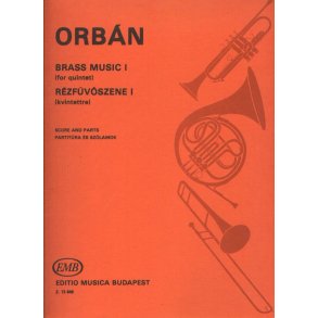 Blechbläserquintett Nr. 1 kvintettre : kvintettre