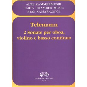 2 sonate : per oboa, violino e basso continuo