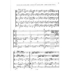 Alte ungarische T&auml;nze aus dem 17. Jahrhundert f&uuml; : f&uuml;r Blechbl&auml;serquintett