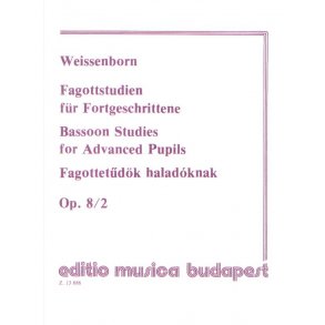 Fagottstudien für Anfänger II op. 8-2
