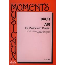 Air (BWV 1068-II) f&uuml;r Violine und Klavier : f&uuml;r Violine und Klavier