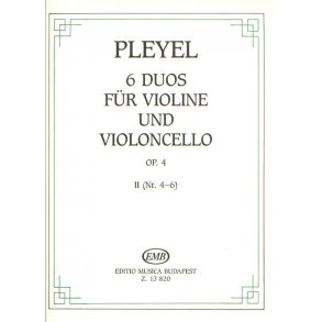 6 Duos II Op. 4 Für Violine Und Violoncello (No.