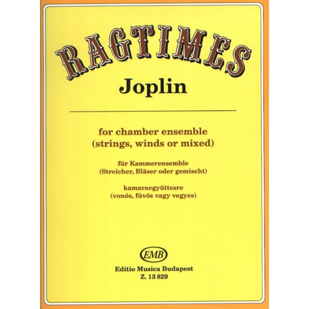 Ragtimes f&uuml;r Kammerensemble : f&uuml;r Kammerensemble