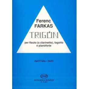 Trigon : für Flöte (Klarinette), Fagott und Klavier