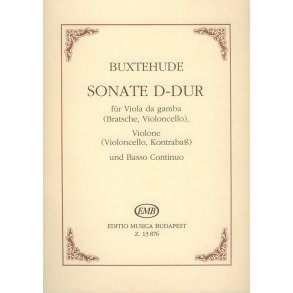 Sonate D-Dur Für Viola Da Gamba (Bratsche, Violo