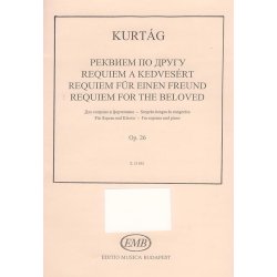Requiem f&uuml;r einen Freund : Op. 26