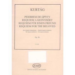 Requiem für einen Freund : Op. 26