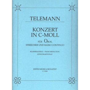 Konzert Für Oboe, Streicher Und Basso Continuo O : Konzert in C-Moll