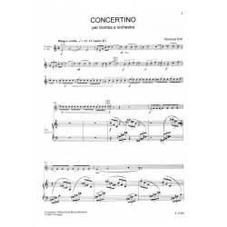 Concertino : f&uuml;r Trompete und Orchester