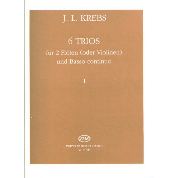 6 Trios Fur 2 Floten Und Basso Continuo 1