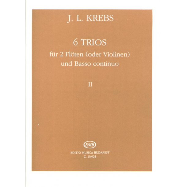 6 Trios Fur 2 Floten Und Basso Continuo 2