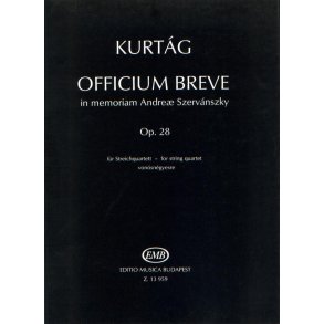 Officium Breve in memoriam Andreè Szervanszky
