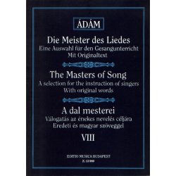 Die Meister des Liedes VIII Lieder der franz&ouml;sisc : Lieder der franz&ouml;sischen Romantik und Sp&auml;tromantik