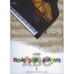 Piano ABC 2 : Piano tutor for beginners using european children's and folk songs