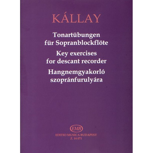 Tonart&uuml;bungen f&uuml;r Sopranblockfl&ouml;te : mit Vortragst&uuml;cken mit Klavierbegleitung