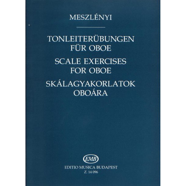 Tonleiter&uuml;bungen f&uuml;r Oboe