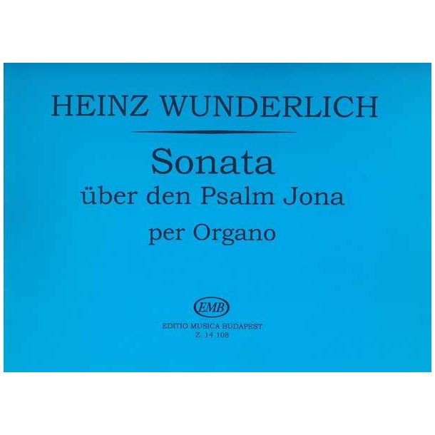 Sonate &uuml;ber den Psalm Jona per Organo