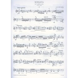 Sonata per violino solo (1961-1991) : (1961-1991)