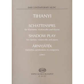 Schattenspiel für Klarinette, Violoncello und Kl : für Klarinette, Violoncello und Klavier