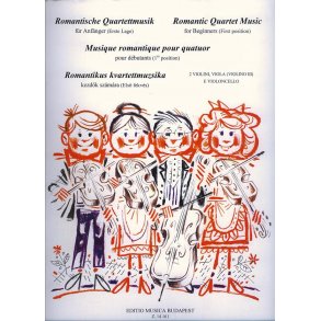 Romantische Quartettmusik für Anfänger (Erste La : für Anfänger (Erste Lage)