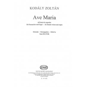 Ave Maria für Frauenchor und Orgel : für Frauenchor und Orgel