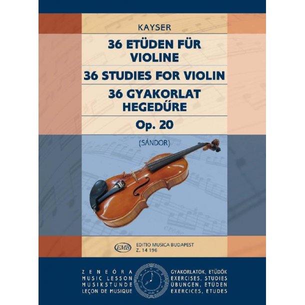 36 Et&uuml;den op. 20