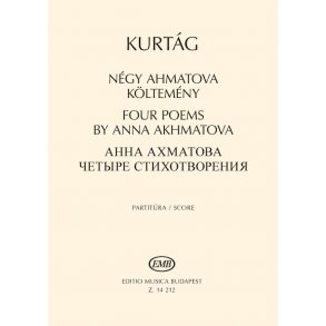 Four Poems By Anna Akhmatova : for Sopran Solo and Chamber Ensemble