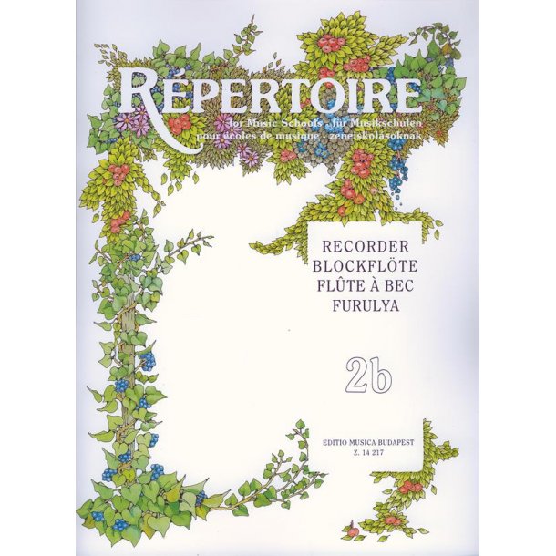 Repertoire f&uuml;r Musikschulen - Blockfl&ouml;te II-b