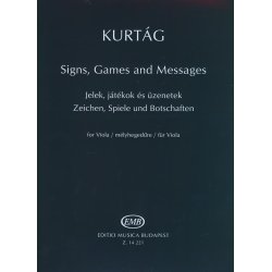 Zeichen, Spiele und Botschaften f&uuml;r Viola : Solo