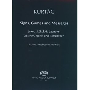 Zeichen, Spiele und Botschaften für Viola : Solo