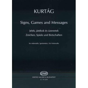 Signs Games and Messages for Cello