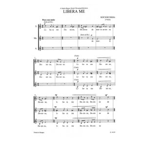 Libera me per coro femminile