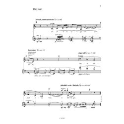 Einige S&auml;tze aus den Sudelb&uuml;chern G.C.Lichtenbergs : Op. 37a, F&uuml;r Sopran und Kontrabass