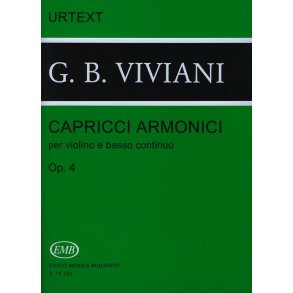 Capricci armonici per violino e basso continuo op