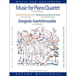 Musik f&uuml;r Klavierquartett f&uuml;r Anf&auml;nger (Erste Lage