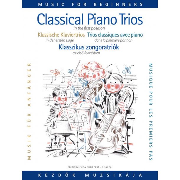 Klassische Klaviertrios f&uuml;r Anf&auml;nger (Erste Lage)