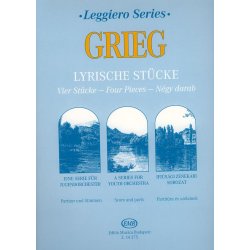 Lyrische St&uuml;cke : Vier St&uuml;cke f&uuml;r Streichorchester - Four Pieces for string orchestra