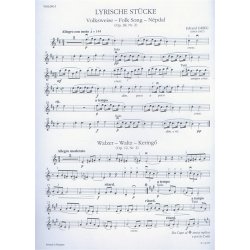 Lyrische St&uuml;cke : Vier St&uuml;cke f&uuml;r Streichorchester - Four Pieces for string orchestra