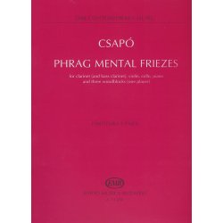 Phrag Mental Friezes for clarinet (and bass clar