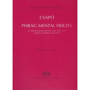 Phrag Mental Friezes for clarinet (and bass clar