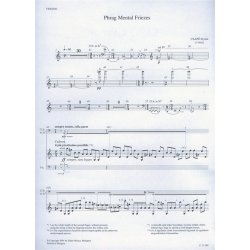 Phrag Mental Friezes for clarinet (and bass clar