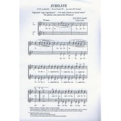 Jubilate (Aus dem 99. Psalm) f&uuml;r gleiche oder ge : f&uuml;r gleiche oder gemischte Stimmen