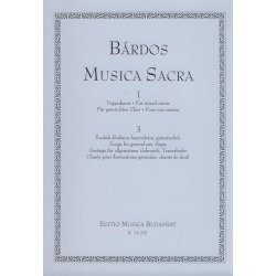 Musica Sacra f&uuml;r gemischten Chor Ges&auml;nge f&uuml;r all : Ges&auml;nge f&uuml;r allgemeinen Gebrauch, Trauerlieder
