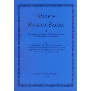 Musica Sacra für gleichen Chor Gesänge über Jes