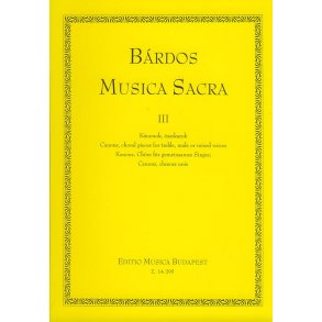 Musica Sacra Kanons, Chöre für gemeinsames Sing