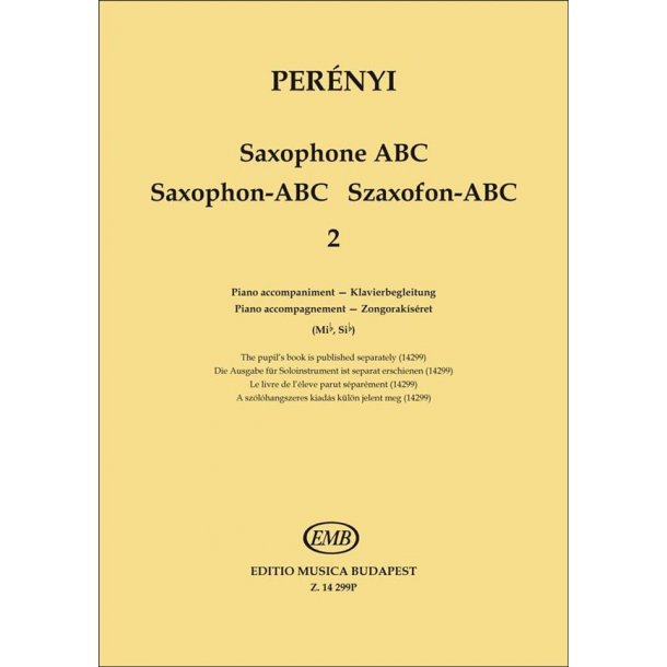 Saxophone ABC : Piano accompaniment (Mib, Sib)